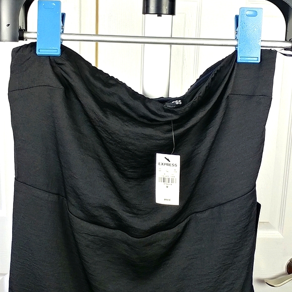 Express Strapless Black Dress - Size Medium - Picture 7 of 7